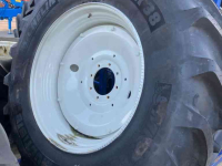Wielen, Banden, Velgen & Afstandsringen Michelin 650-65R38 100% + 540-65R28 100% Multibib