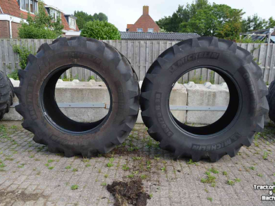 Wielen, Banden, Velgen & Afstandsringen Michelin 580/70r38