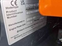 Mini-graver / Mini-graafmachine Hitachi ZX26U