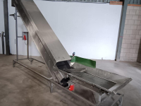 Opvoerband Affeldt Opvoerband  RVS OPVOERBAND ELEVATORBAND ELEVATOR BELT FÖRDERBAND STEIGBAND