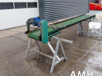 Transportband  3710X495 TRANSPORTBAND VLAKKE BAND FLAT BELT CONVEYOR BELT FLACHBAND FÖRDERBAND