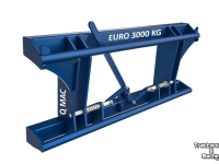 Adapters / Verloopadapters Qmac MERKADAPTER EURO HD 3000KG