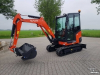 Rupskraan / Graafmachine op rupsen Kubota KX027-4 minigraver minikraan 2.7t