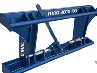 Diverse nieuwe onderdelen Qmac Verloopadaptor Euro HD 3000 Kg