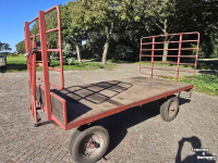 Vierwielige wagen / Landbouwwagen  Landbouw wagen 4 x 1.8 meter