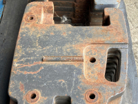 Diverse gebruikte onderdelen Claas Frontgewichten en middengewichten