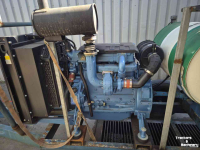 Stationare motor/pomp set  pompset, regenmotor, pomp, beregening, mwm fendt motor