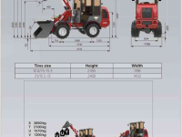 Shovel / Wiellader / Kniklader Heracles H280 PRO, Telescoop en Elektrisch