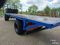 Dieplader / Aanhanger  PLATTE BALENWAGEN AANHANGER