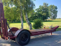 Oprijwagen Schuitemaker Oprijwagen heftruck mini kraan/ shovel