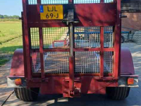 Oprijwagen Schuitemaker Oprijwagen heftruck mini kraan/ shovel