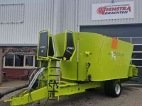 Voermengwagen Storti T2-160 afvoerband achter