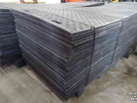 Overige bouwmachines, grondverzetmachines en toebehoren  Rijplaat - Rijplaten Kunststof afm 3000x1000x20 mm