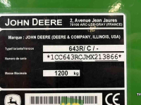 Front-laders John Deere 643R Front-Lader