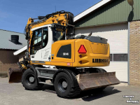 Bandenkraan / Graafmachine op wielen Liebherr A914 met Draaikantelstuk