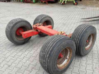 Overige wielen, banden, velgen en toebehoren Krone Tandem komt van ladewagen