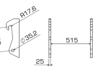 Shovel / Wiellader / Kniklader Qmac HAKENSET: ATLAS AR32 T/M AR35