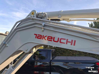 Mini-graver / Mini-graafmachine Takeuchi TB260, midikraan, BJ2026, Nieuw!