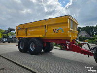 Kipper / Kiepwagen / Landbouwkipper VGM Everest 22 met hydraulische shuifschotten