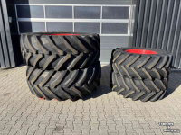 Wielen, Banden, Velgen & Afstandsringen Trelleborg 650/65R38 en 540/65R28 TM800 + Fendt velgen