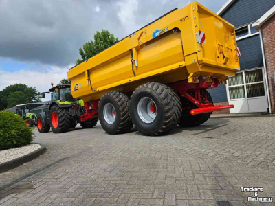 Kipper / Kiepwagen / Landbouwkipper VGM Everest 22 met hydraulische shuifschotten