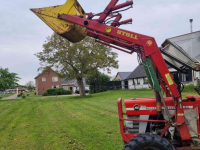 Front-laders / Frontlader / Voorlader  Massey ferguson en Stoll