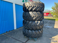 Wielen, Banden, Velgen & Afstandsringen Michelin 4x 480/80R26 XMCL JCB 12-g 65%