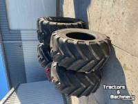 Wielen, Banden, Velgen & Afstandsringen Michelin 900/50R42 + 710/55R30 MachXbib  NEW