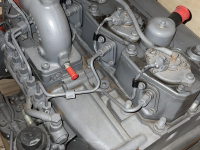 Diverse gebruikte onderdelen Massey Ferguson 5613 MOTORBLOK