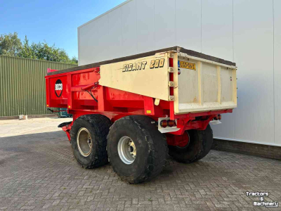 Kipper / Kiepwagen / Landbouwkipper Beco Gigant 200