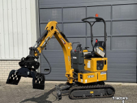 Bandenkraan / Graafmachine op wielen XCMG XCMG 1200 kg minigraver lease €230 p/mnd