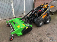 Schranklader / Skid Steer Lader Giant SK252D + klepelmaaier