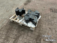 Frontgewichten Case Case IH 6 x 45 KG Frontgewichten + Middentrekhaak