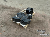 Frontgewichten Case Case IH 6 x 45 KG Frontgewichten + Middentrekhaak