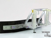 Rubberschuif Qmac Gummischieber für Boden 2.10 mtr anbau Ahlmann AZ6-AZ85