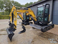 Rupskraan / Graafmachine op rupsen Sany sy26u