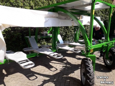 Overige bemesting- en verzorgingsmachines en toebehoren Doornbos Zelfrijdend Wiedbed