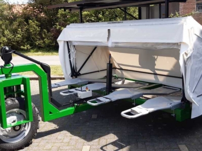 Overige bemesting- en verzorgingsmachines en toebehoren Doornbos Zelfrijdend Wiedbed