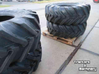 Wielen, Banden, Velgen & Afstandsringen JCB 480/80R26 MICHELIN SET TM 420