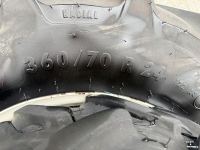 Wielen, Banden, Velgen & Afstandsringen Mitas 360/70R24 & 240/70R16 Set Wielen
