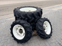 Wielen, Banden, Velgen & Afstandsringen Mitas 360/70R24 & 240/70R16 Set Wielen