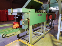 Overige inschuurmachines en toebehoren Pro-Pak BSM-1 rolverpakker links onbekend / unknown rolverpakker roll stock bagger raschelsack verpackung netzmaschine