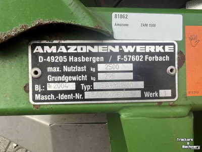 Kunstmeststrooier Amazone ZAM 1500