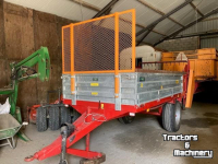 Kipper / Kiepwagen / Landbouwkipper Agromet mestverspreider 4 ton