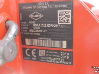 Maaier Kuhn GMD3125F-FF front schijvenmaaier frontmaaier snelwissel op de messen