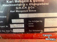 Opraapwagen Mengele lw 310 opraapwagen
