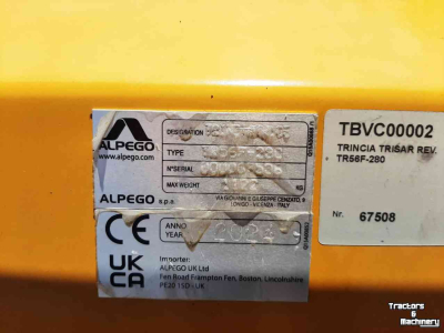 Klepelmaaier Alpego TR56F
