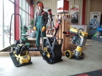 Trilplaten Bomag BT + BPR, Trilplaat