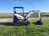 Mini-graver / Mini-graafmachine Bobcat Bobcat e26 canopy mini rupsgraafmachine