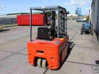 Heftruck Nyk FBT18P-50BC-430M elektrische heftruck driewieler Nichiyu forklift gabelstapler